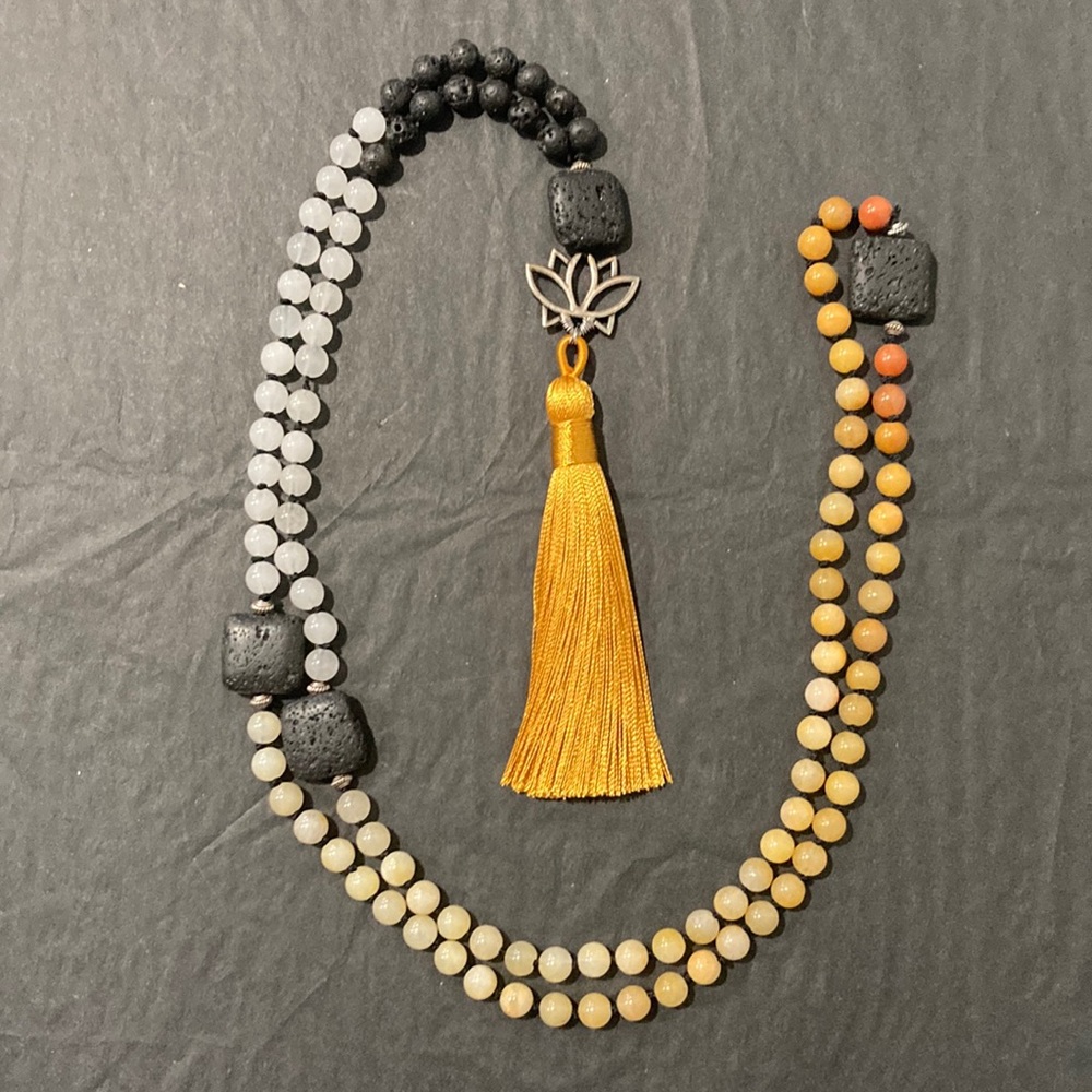 Hand knotted mala